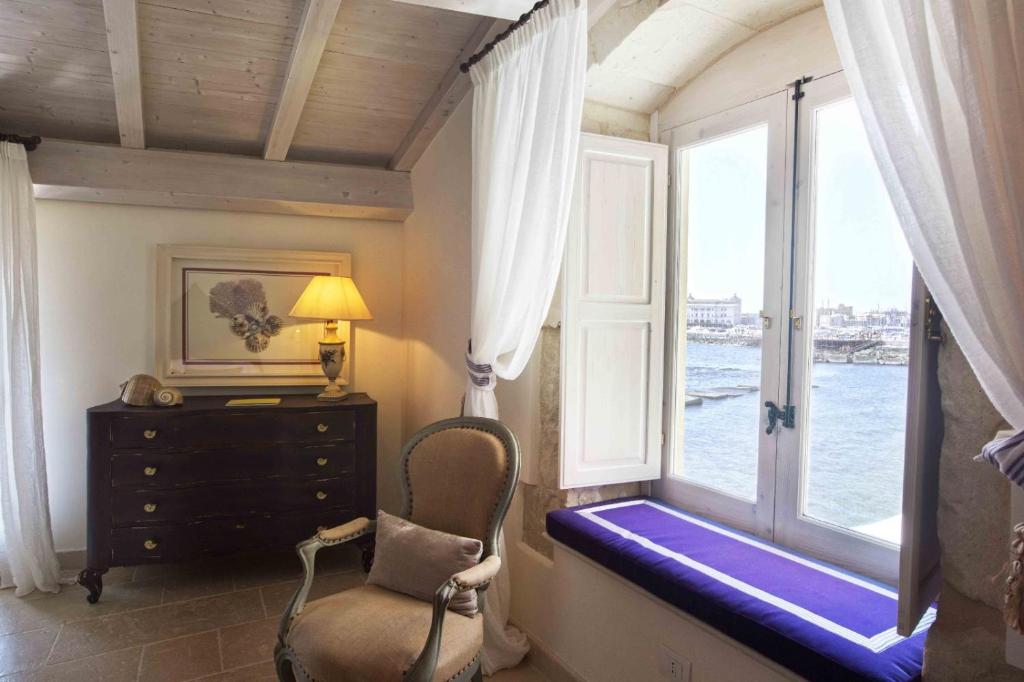 Двухместный (Номер с кроватью размера «queen-size», вид на море), Musciara Siracusa Resort