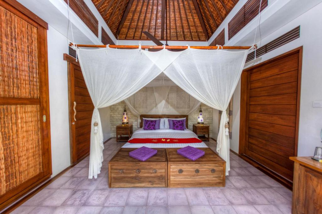 Двухместный (Двухместный номер Делюкс с 1 кроватью или 2 отдельными кроватями, вид на сад) курортного отеля The Shala Bali, Убуд