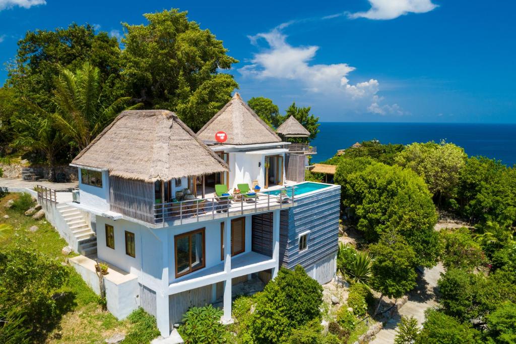 Вилла (Вилла С2 с 2 спальнями, бассейном и видом на море), Cape Shark Villas