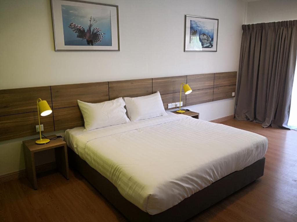 Двухместный (Клубный номер Делюкс с кроватью размера «king-size») курортного отеля Aman Tioman Beach Resort, Тиоман