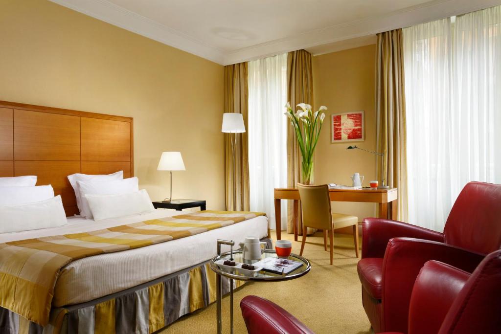 Двухместный (Двухместный номер «Премьер» с 1 кроватью, бесплатная поздняя регистрация отъезда до 14:00) отеля Hotel Capo d'Africa, Рим