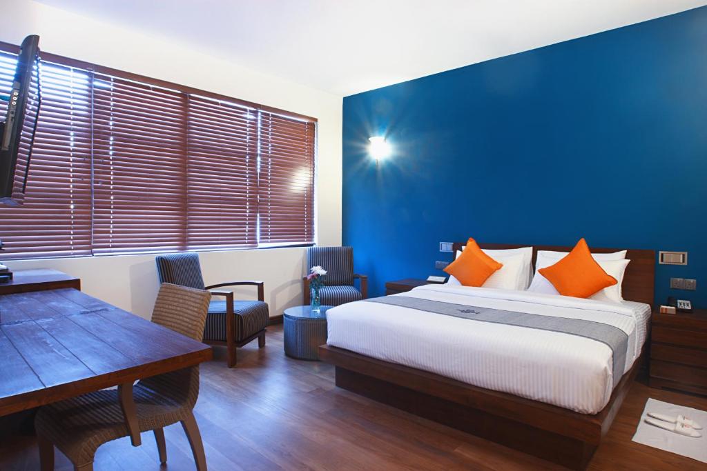 Двухместный (Двухместный номер Делюкс с 1 кроватью — Ранняя регистрация заезда и поздняя регистрация отъезда (в зависимости от наличия возможности)) отеля Colombo Court Hotel & Spa, Коломбо