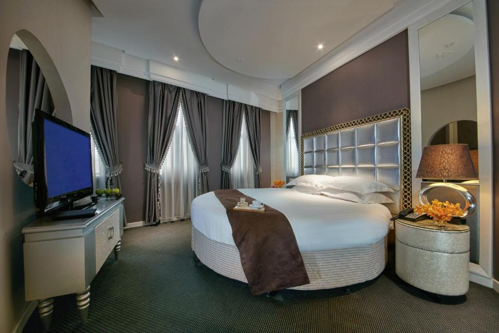 Двухместный (Номер Manju с кроватью размера «king-size»/2 отдельными кроватями) отеля Shanghai New Century Manju Hotel Luoshan @SNIEC, Шанхай