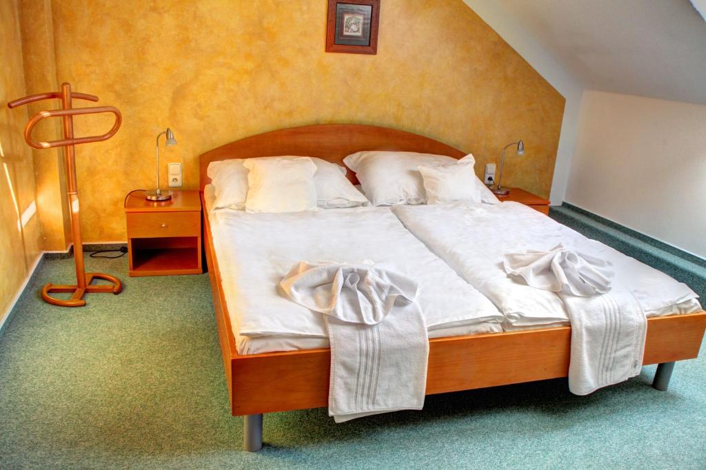 Двухместный (Двухместный номер с 1 кроватью, вид на сад) гостевого дома BIRDIE Pension & Wellness, Пардубице