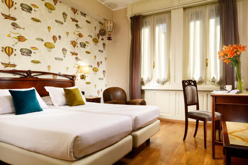 Двухместный (Двухместный номер с 1 кроватью или 2 отдельными кроватями) отеля Hotel Continental Genova, Генуя