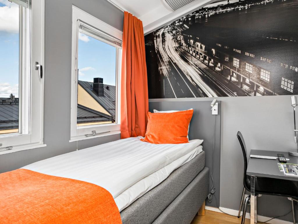 Одноместный (Одноместный номер с собственной ванной комнатой) отеля Connect Hotel City, Стокгольм