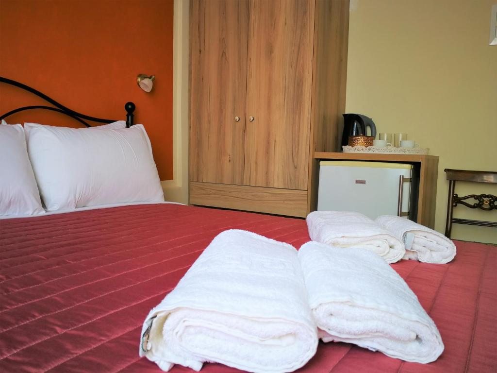 Двухместный (Двухместный номер с 1 кроватью и собственной ванной комнатой) отеля Apollon Hotel, Ханья