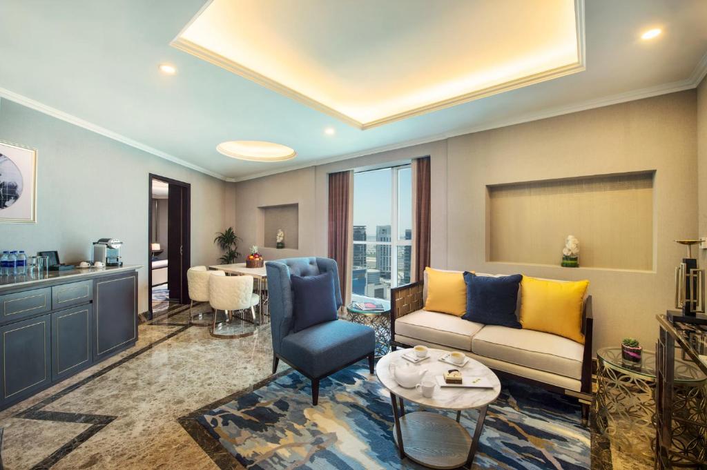 Сьюит (Роскошный люкс с кроватью размера «king-size») отеля Gulf Court Hotel Business Bay, Дубай