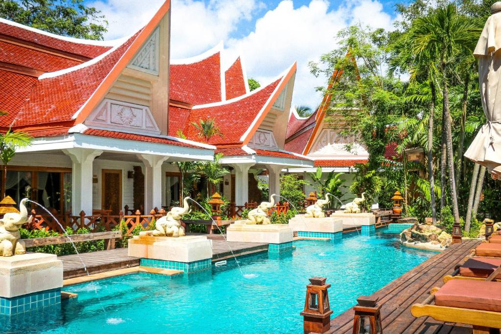 Вилла (Вилла в правом посещения бассейна) курортного отеля Santhiya Tree Koh Chang Resort, Ко Чанг