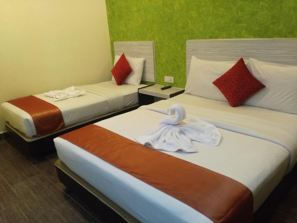 Трехместный (Трехместный номер) отеля Hotel Westree KL Sentral, Куала-Лумпур