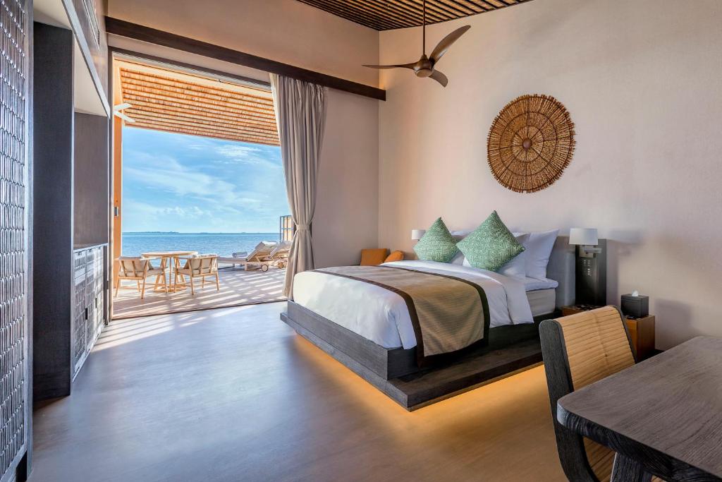 Номер (Вилла «Океан» с 2 спальнями и собственным бассейном) курортного отеля Kudadoo Maldives Private Island – Luxury All inclusive, Атолл Лавияни