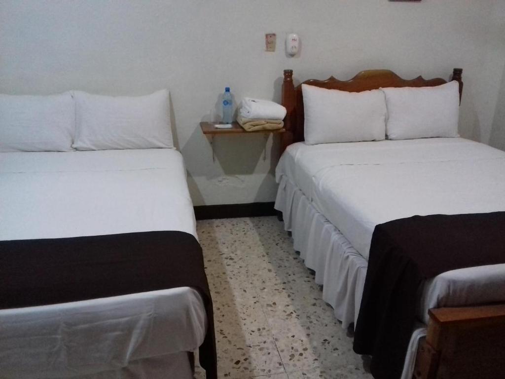 Двухместный (Двухместный номер с 2 отдельными кроватями) отеля Hotel La Mansion del Viejo Roble, Уэхутла-де-Рейес