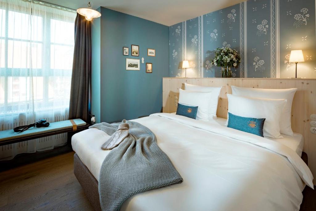 Двухместный (Номер с кроватью размера «king-size») отеля Golden Leaf Hotel Altmünchen, Мюнхен