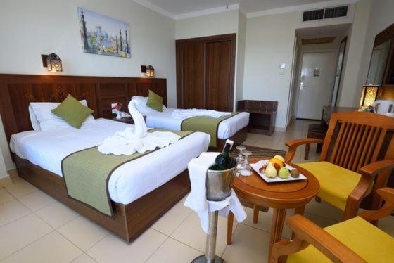 Двухместный (Стандартный двухместный номер с 1 кроватью или 2 отдельными кроватями) курортного отеля Royal Star Beach Resort, Хургада