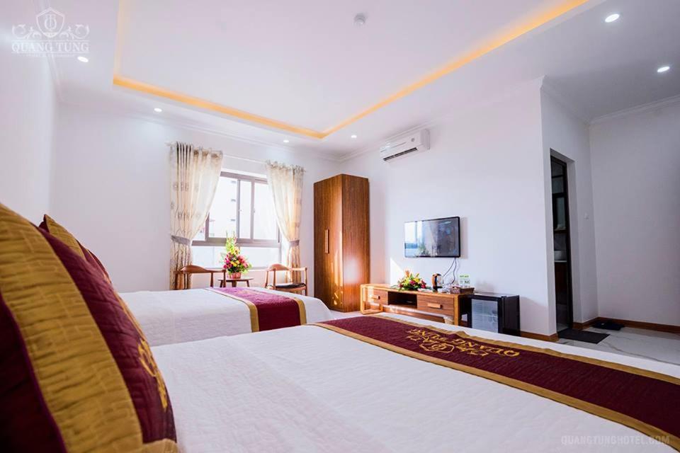 Двухместный (Стандартный номер с двумя кроватями размера «queen-size») отеля Quang Tung Hotel, Катба