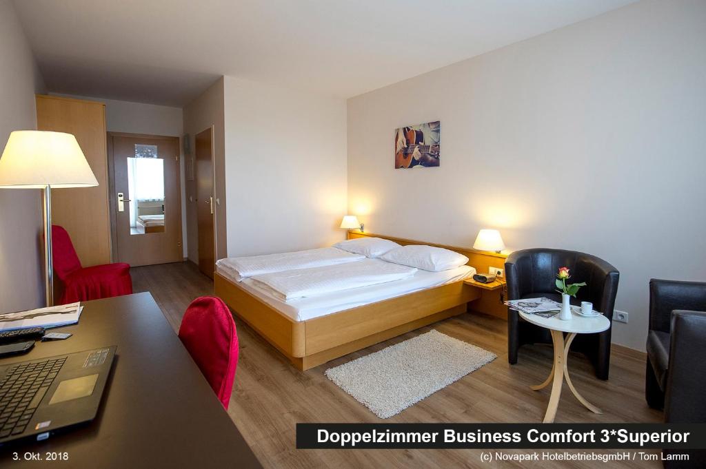 Двухместный (Double Room Business Plus) отеля Wohlfühlhotel Novapark, Грац