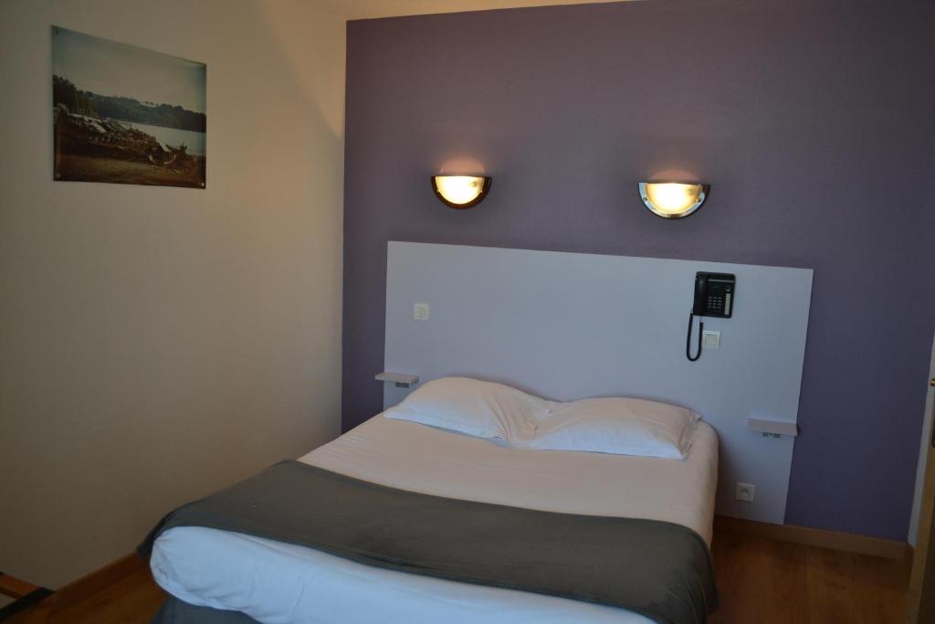 Двухместный (Двухместный номер с 1 кроватью, вид на море) отеля Hôtel-Restaurant La Porte Saint Pierre, Сен-Мало