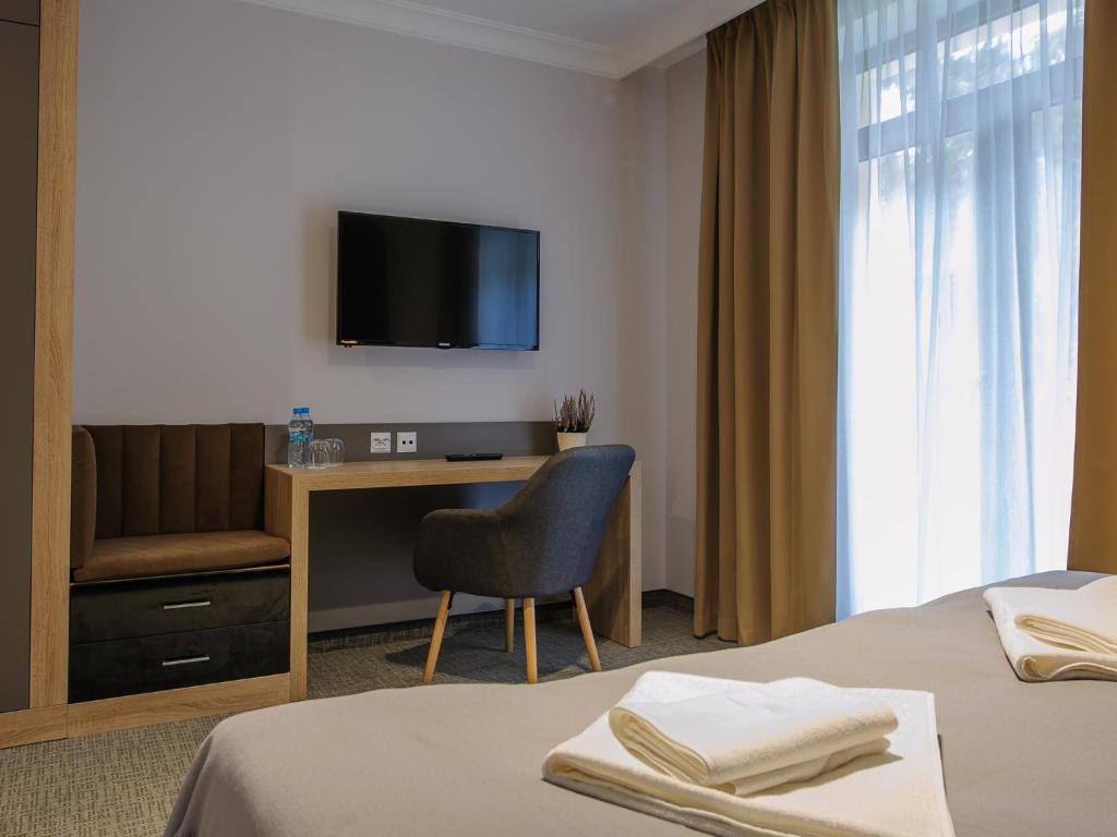 Двухместный (Стандартный двухместный номер с 1 кроватью) курортного отеля Akacja Medical Resort, Цехоцинек