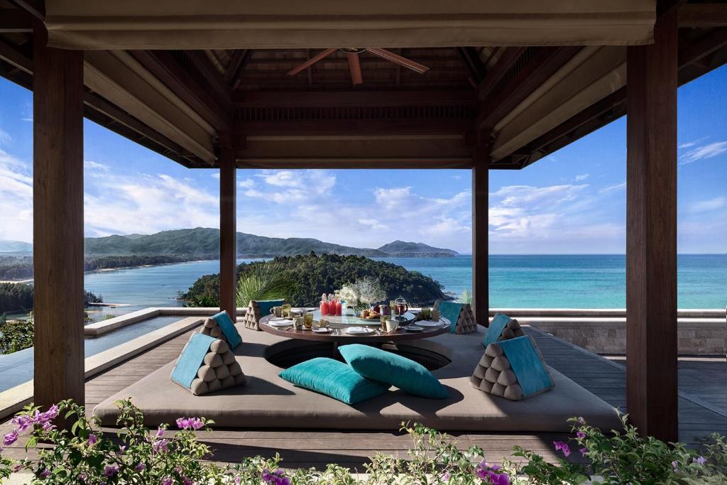 Вилла (Резиденция с 2 спальнями и видом на море), Anantara Layan Phuket Resort