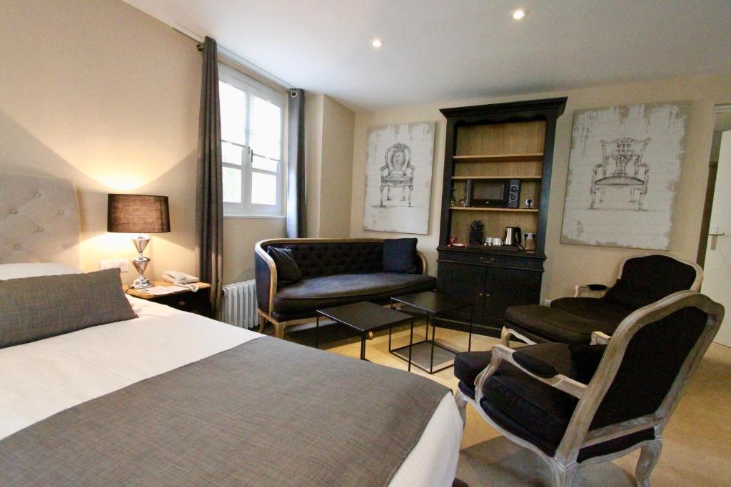 Апартаменты (Апартаменты с 2 спальнями - Дополнительное здание) отеля Hostellerie Le Marechal, Кольмар