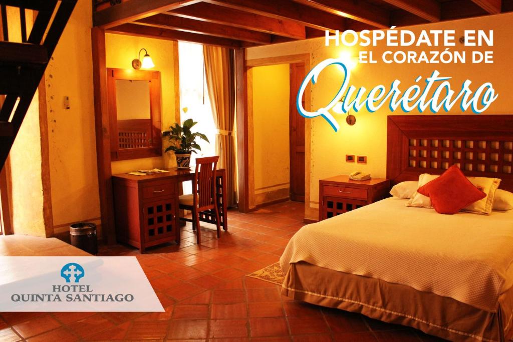 Сьюит (Семейный люкс) отеля Hotel Quinta Santiago, Керетаро