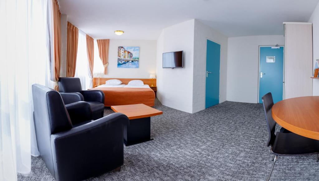 Двухместный (Двухместный номер «Комфорт» с 1 кроватью) отеля Hotel Princenhof, Гронинген