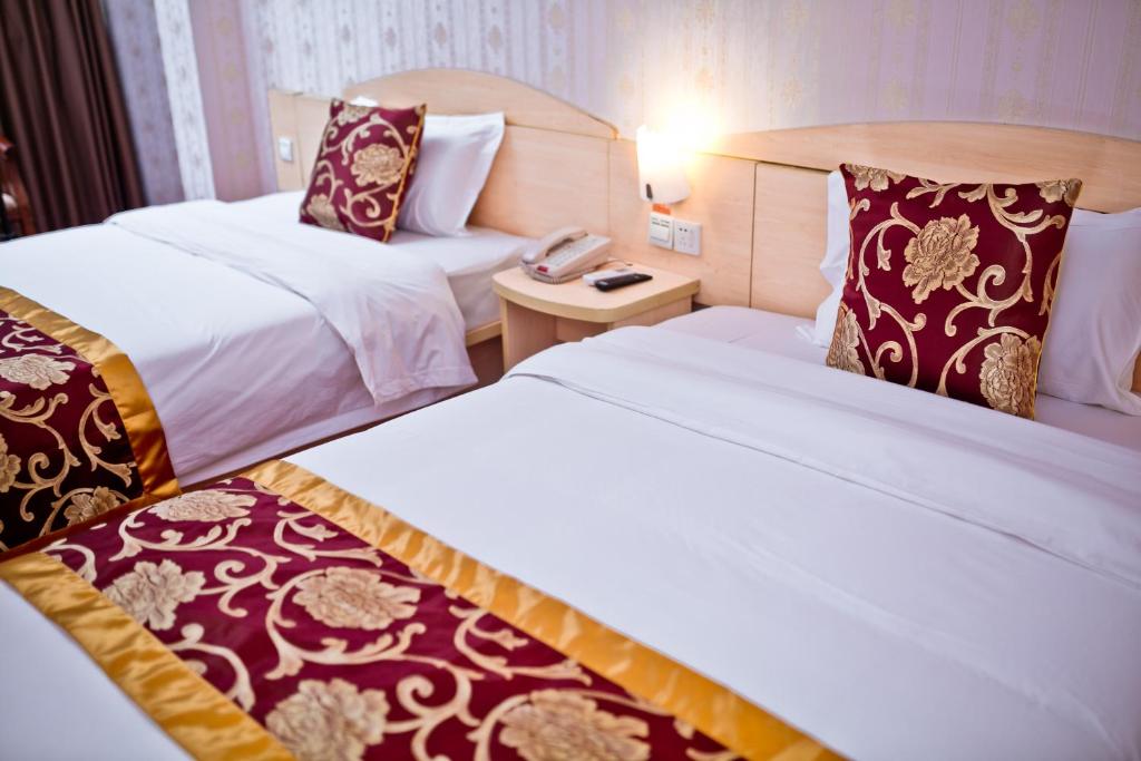Двухместный (Стандартный двухместный номер с 2 отдельными кроватями) отеля Leo Boutique Hotel, Гуанчжоу