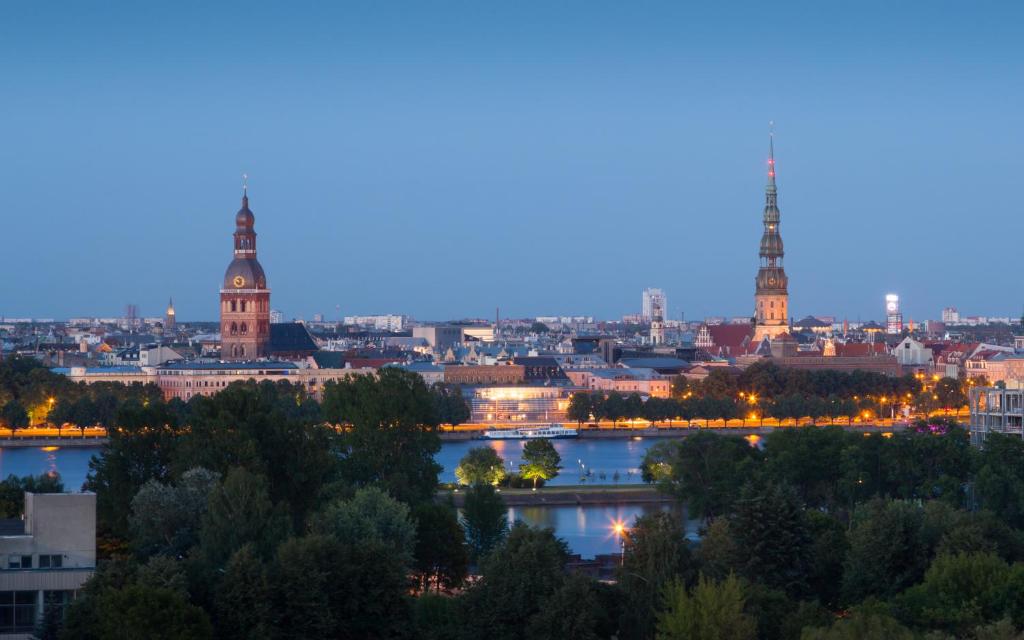 Двухместный (Стандартный номер с видом на Старый город), Park Inn by Radisson Riga Valdemara