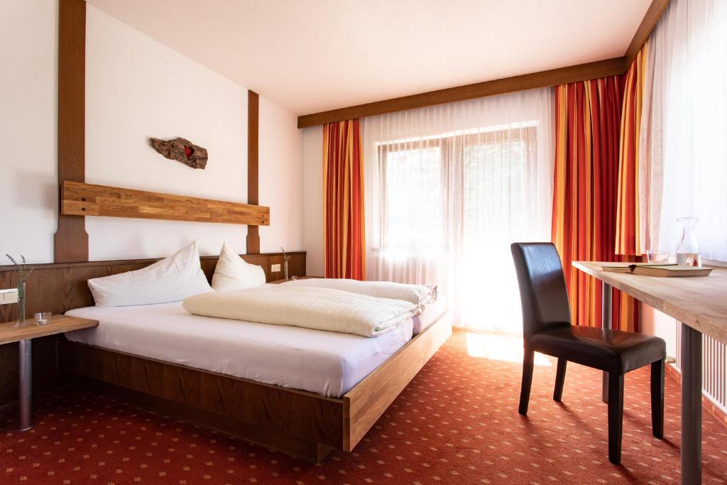 Двухместный (Двухместный номер с 1 кроватью) отеля Ferienhotel Bergland, Йерценс