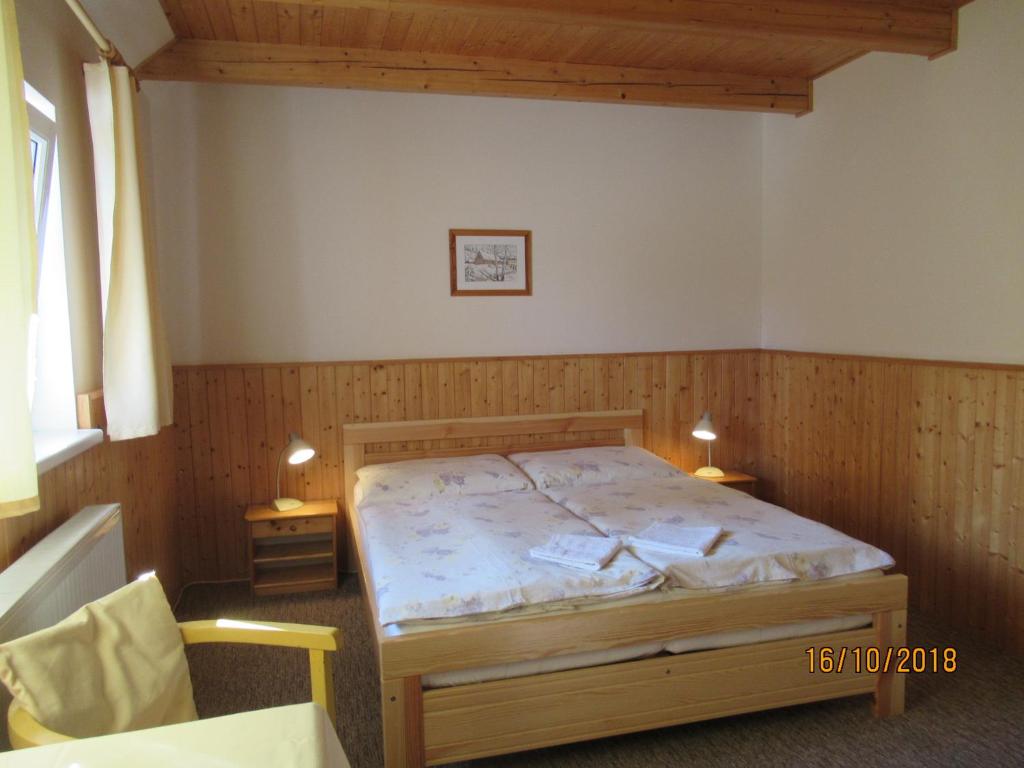 Двухместный (Двухместный номер с 1 кроватью и собственной ванной комнатой) гостевого дома Guest House U Marie, Пец под Снежкой