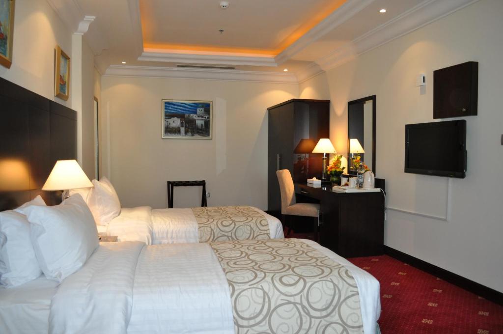 Двухместный (Стандартный двухместный номер с 2 отдельными кроватями) отеля Musherib Hotel, Доха