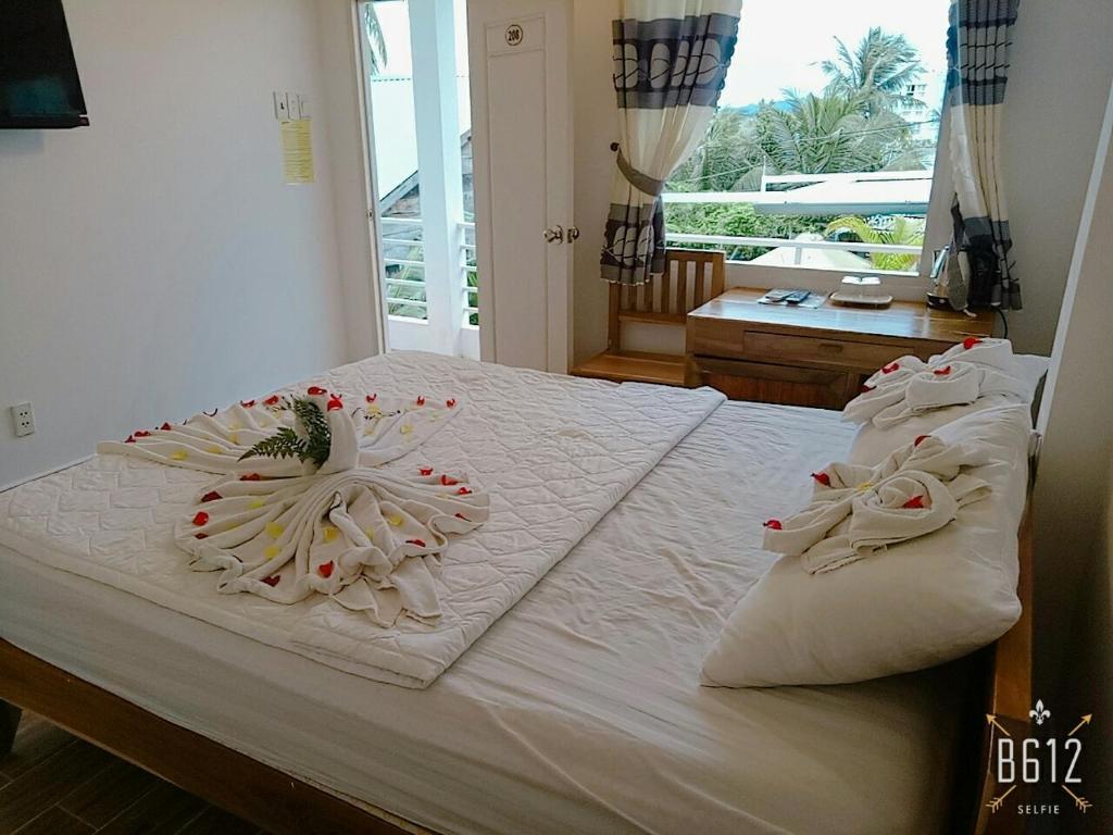 Двухместный (Двухместный номер Делюкс с 1 кроватью) гостевого дома Orchid Guesthouse, Дуонг-Донг
