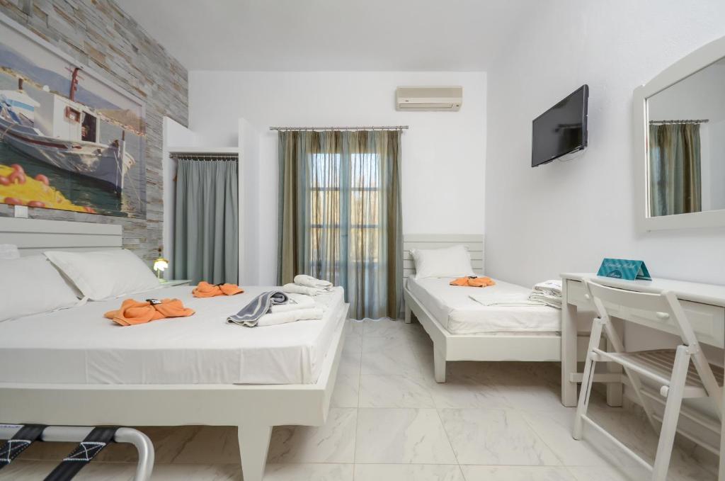 Трехместный (Трехместный номер) апарт-отеля Dimitra Hotel, Агиос-Прокопиос