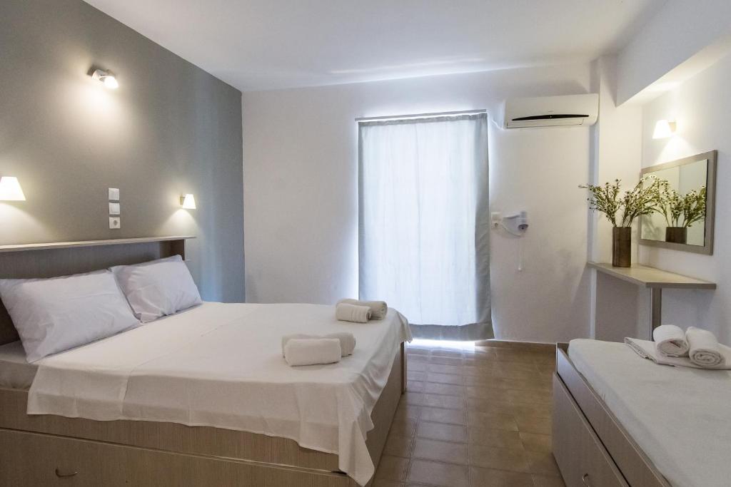 Двухместный (Двухместный номер с 1 кроватью или 2 отдельными кроватями и видом на море - Здание Asterias) апарт-отеля Zante Plaza Hotel & Apartments, Лаганас