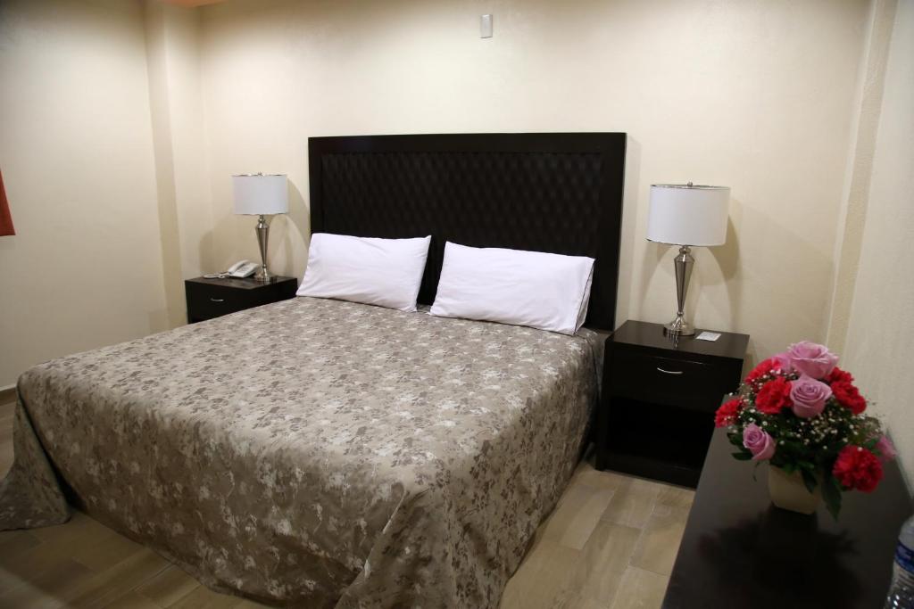 Двухместный (Номер с кроватью размера «king-size») отеля Hotel Plaza Bernal, Берналь