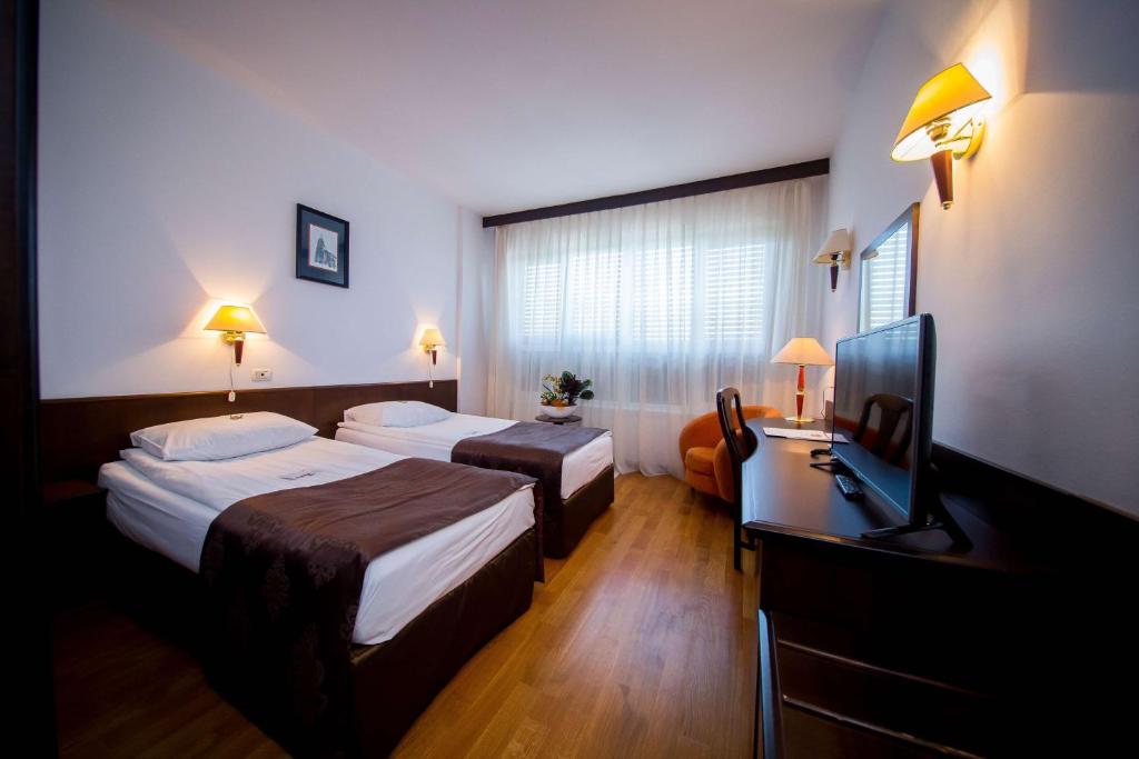 Двухместный (Стандартный двухместный номер с 2 отдельными кроватями) отеля Best Western Central Hotel, Арад