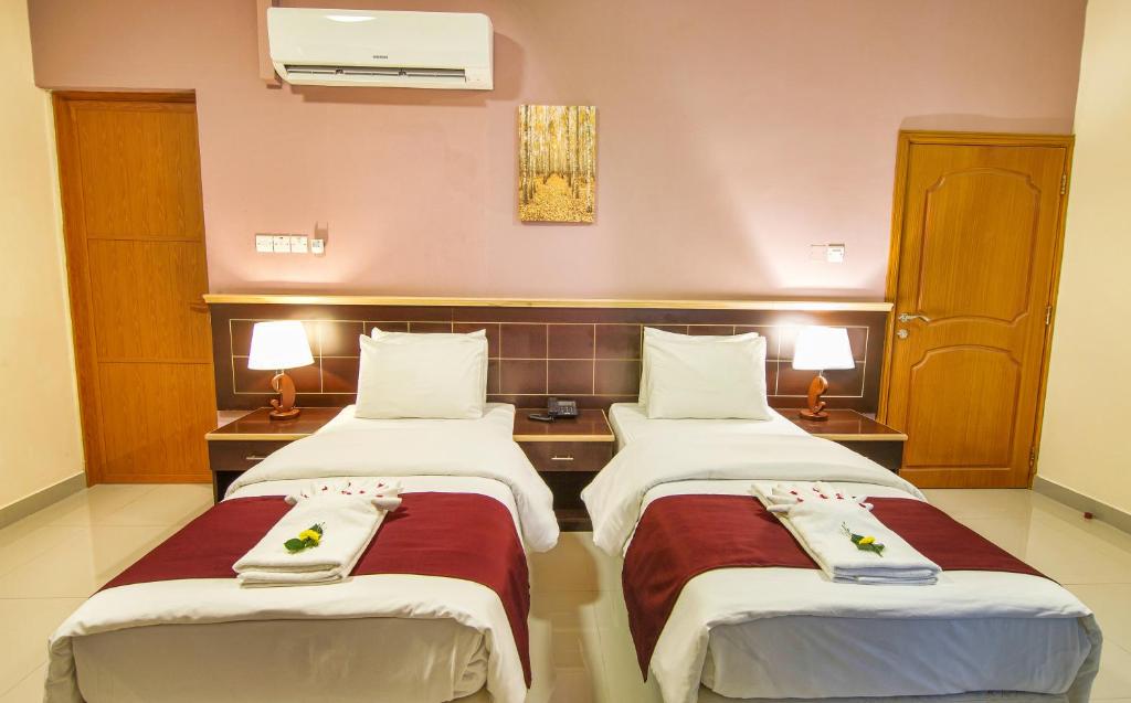 Двухместный (Двухместный номер с 2 отдельными кроватями) отеля Mutrah Hotel, Маскат