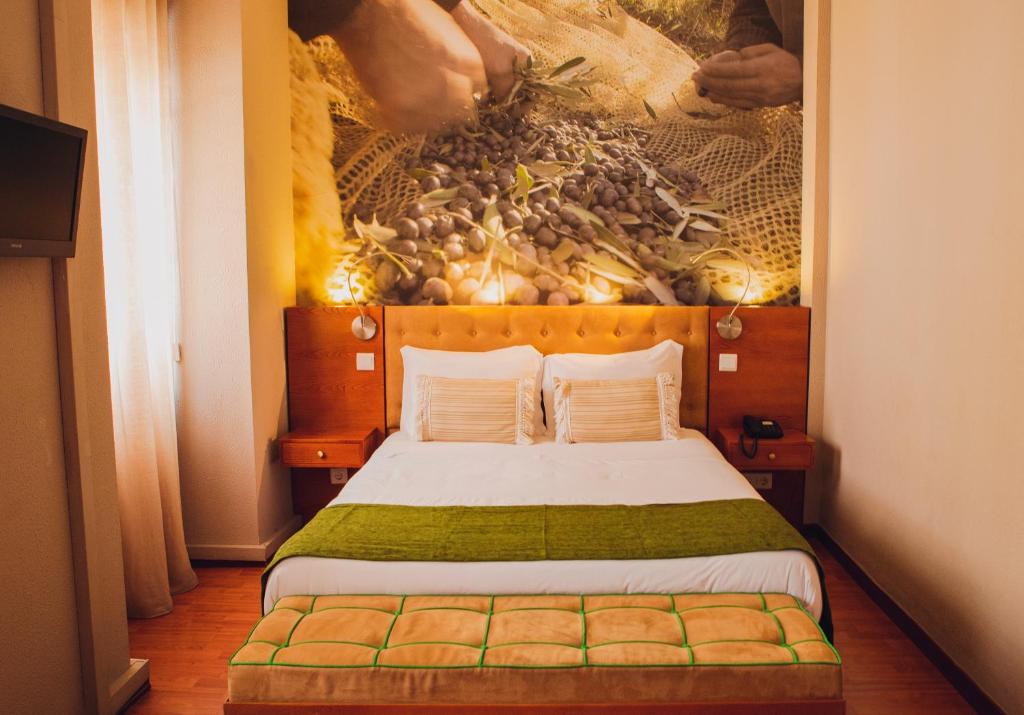 Двухместный (Двухместный номер с 1 кроватью или 2 отдельными кроватями) отеля Imperio do Rei, Каштелу Бранку