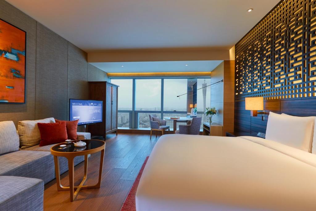 Двухместный (1 King Bed Canton Tower View), Park Hyatt Guangzhou