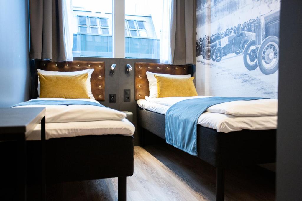 Двухместный (Небольшой двухместный номер эконом-класса с 2 отдельными кроватями) отеля Hotel Verdandi Oslo, Осло