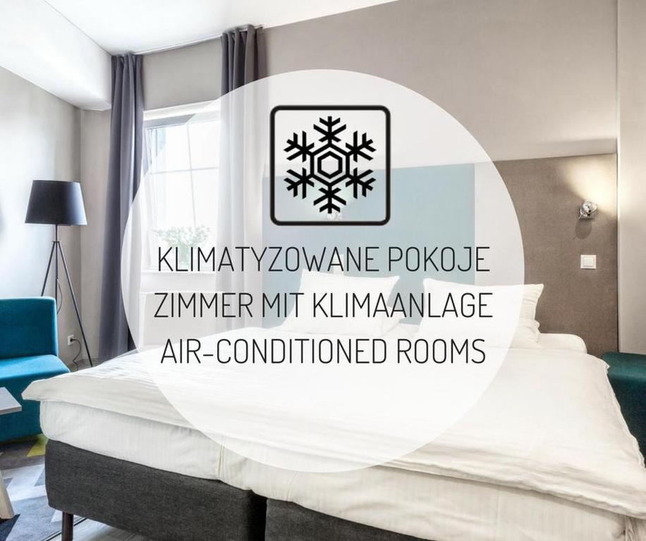 Двухместный (Стандартный двухместный номер с 1 кроватью или 2 отдельными кроватями) отеля Hotel Kaliski, Слубице
