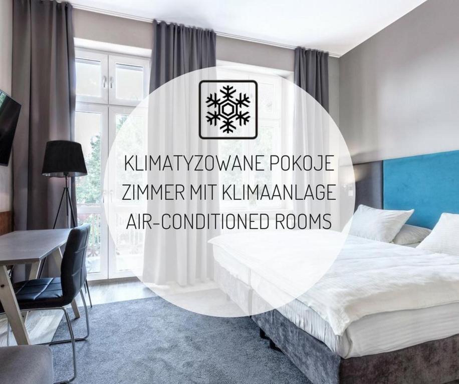 Двухместный (Двухместный номер Делюкс с 1 кроватью или 2 отдельными кроватями) отеля Hotel Kaliski, Слубице