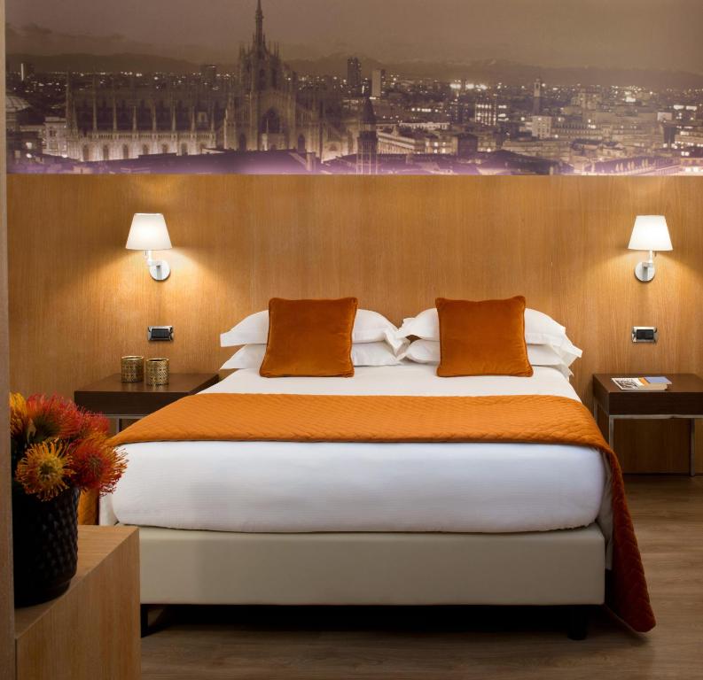 Двухместный (Улучшенный двухместный номер с 1 кроватью или 2 отдельными кроватями) отеля Starhotels Ritz, Милан
