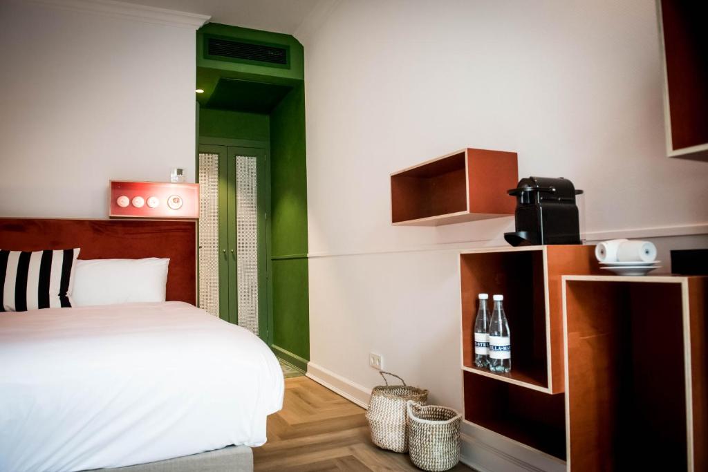 Двухместный (Двухместный номер с 1 кроватью и патио) отеля De Pauwenhof Restaurant Danyel, Маастрихт