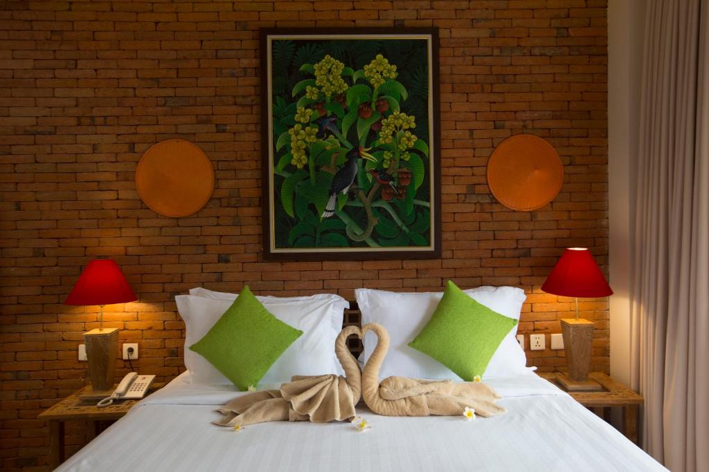 Двухместный (Специальное предложение - Пребывание не менее 3 ночей в номере Делюкс, бесплатный урок балийской кухни) курортного отеля Green Field Resort Ubud, Убуд