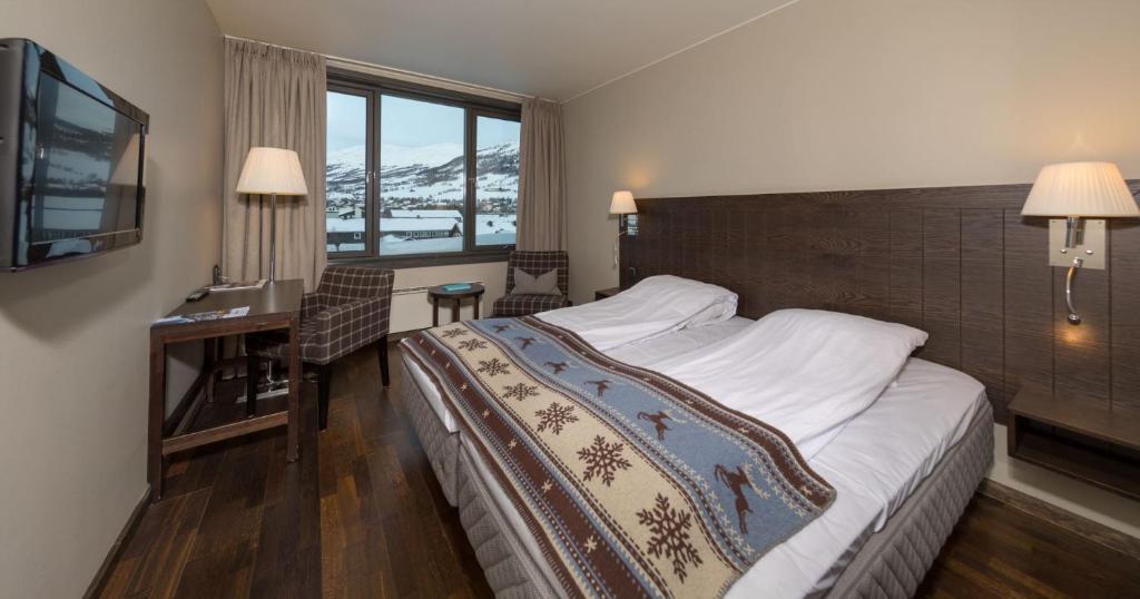 Двухместный (Стандартный двухместный номер с 2 отдельными кроватями) отеля Quality Hotel Skifer, Гейрангер