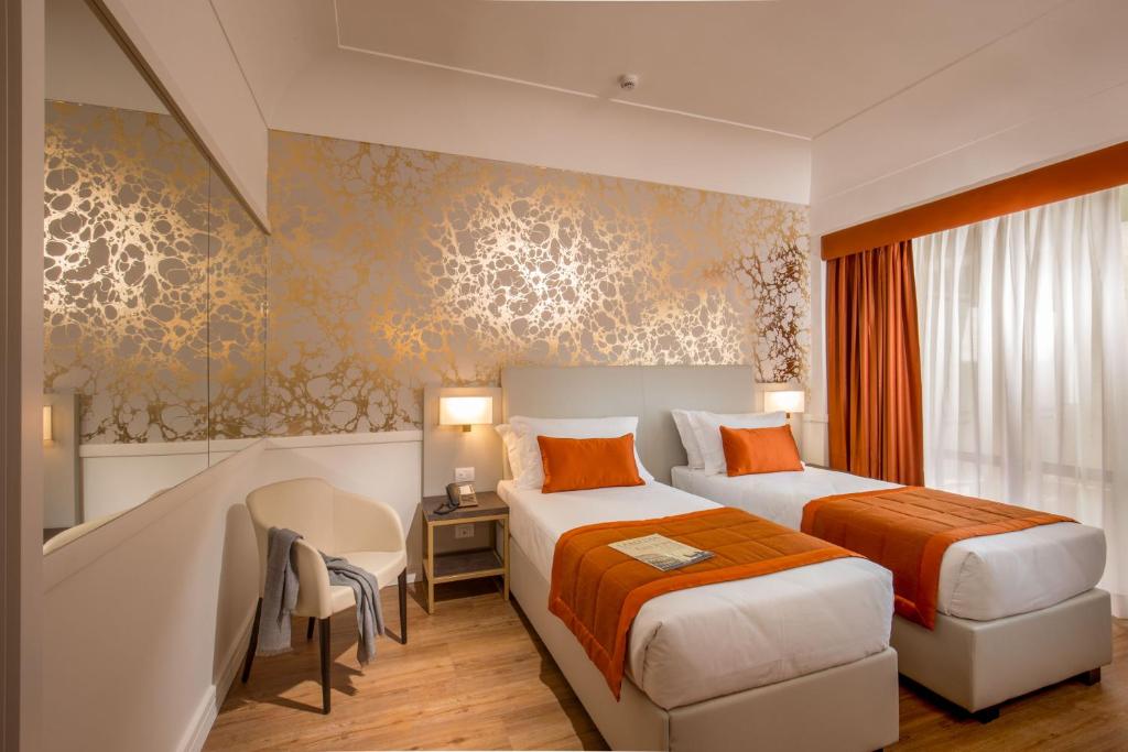 Двухместный (Двухместный номер с 2 отдельными кроватями) отеля Hotel Shangri-La Roma, Рим
