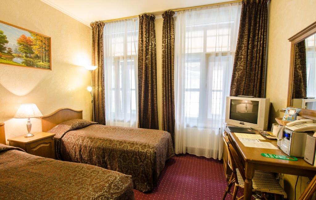 Двухместный (Двухместный номер с 2 отдельными кроватями) отеля Boutique Hotel Monte Kristo, Рига