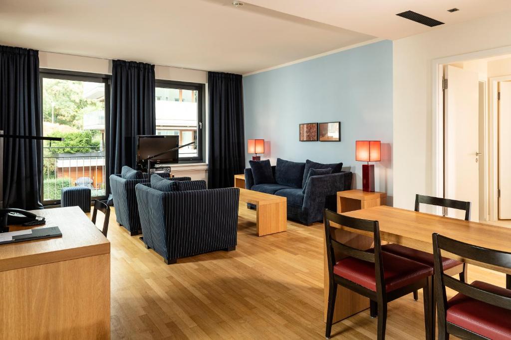Апартаменты (Улучшенные апартаменты) апарт-отеля Clipper Elb-Lodge Apartments Hamburg, Гамбург