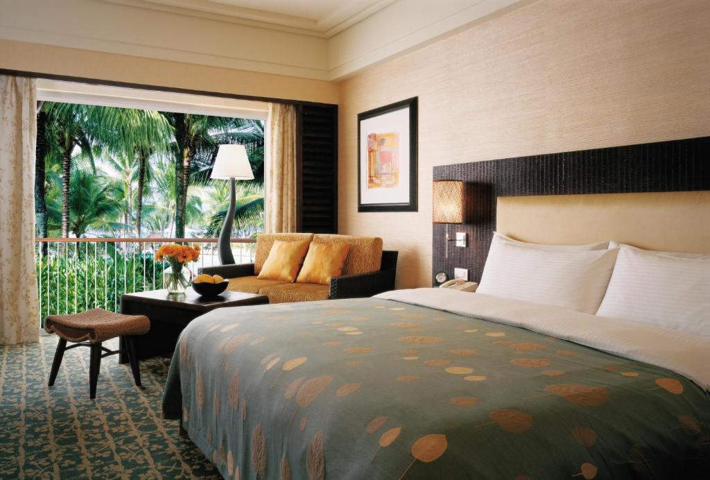 Двухместный (Двухместный номер «Премьер» с 1 кроватью (крыло «Океан»)) курортного отеля Shangri-La's Mactan Resort & Spa, Мактан